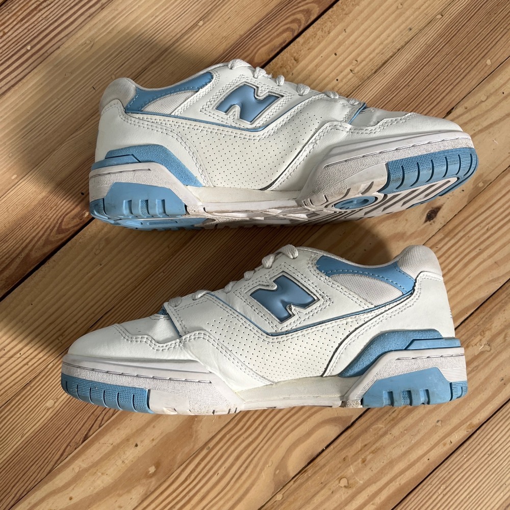New Balance 550 Women Size 7‎ Blue Haze White Athletic Retro Sneaker BBW550BC - Picture 3 of 9